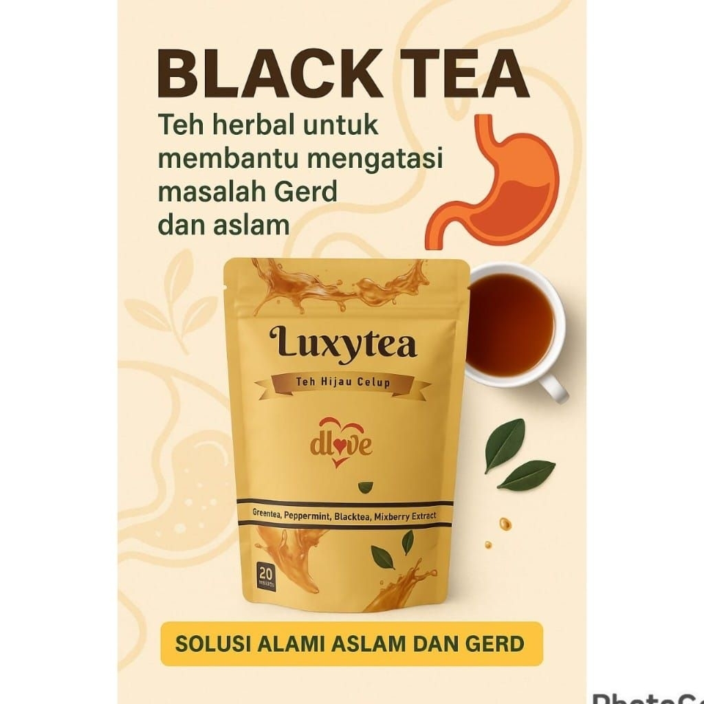 

(DITKTOK VIRAL) Dlove Luxytea Teh Hitam Celup Tea Aslam dan Gerd Herbal Alami BPOM HALAL untuk Mengatasi Masalah Gerd dan Aslam Solusi Alami Aslam dan Gerd