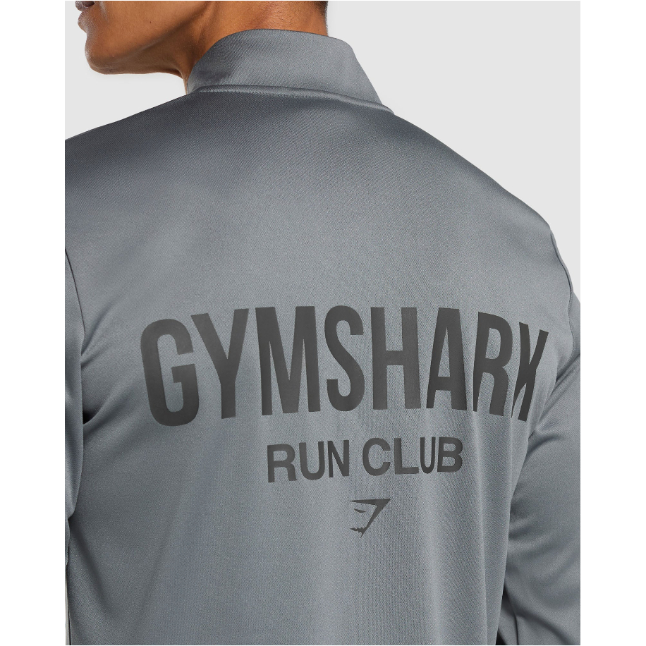 Gymshark Men T-Shirt Kaos Olahraga / Gym Pria - Jaket Running Slim Fit [100% Original Gymshark]
