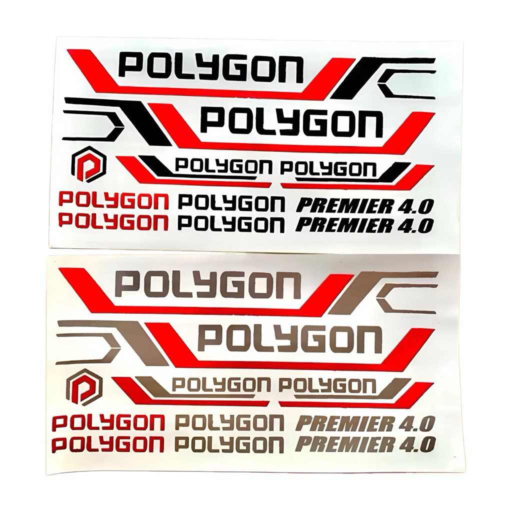 Stiker Sepeda Polygon Premier 4.0 Sticker Striping