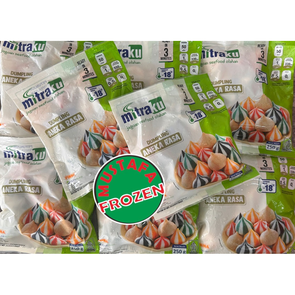 

Mitraku Dumpling Aneka Rasa 250Gr