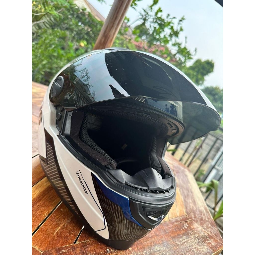 Helm Full Face Zeus 811 Putih Second