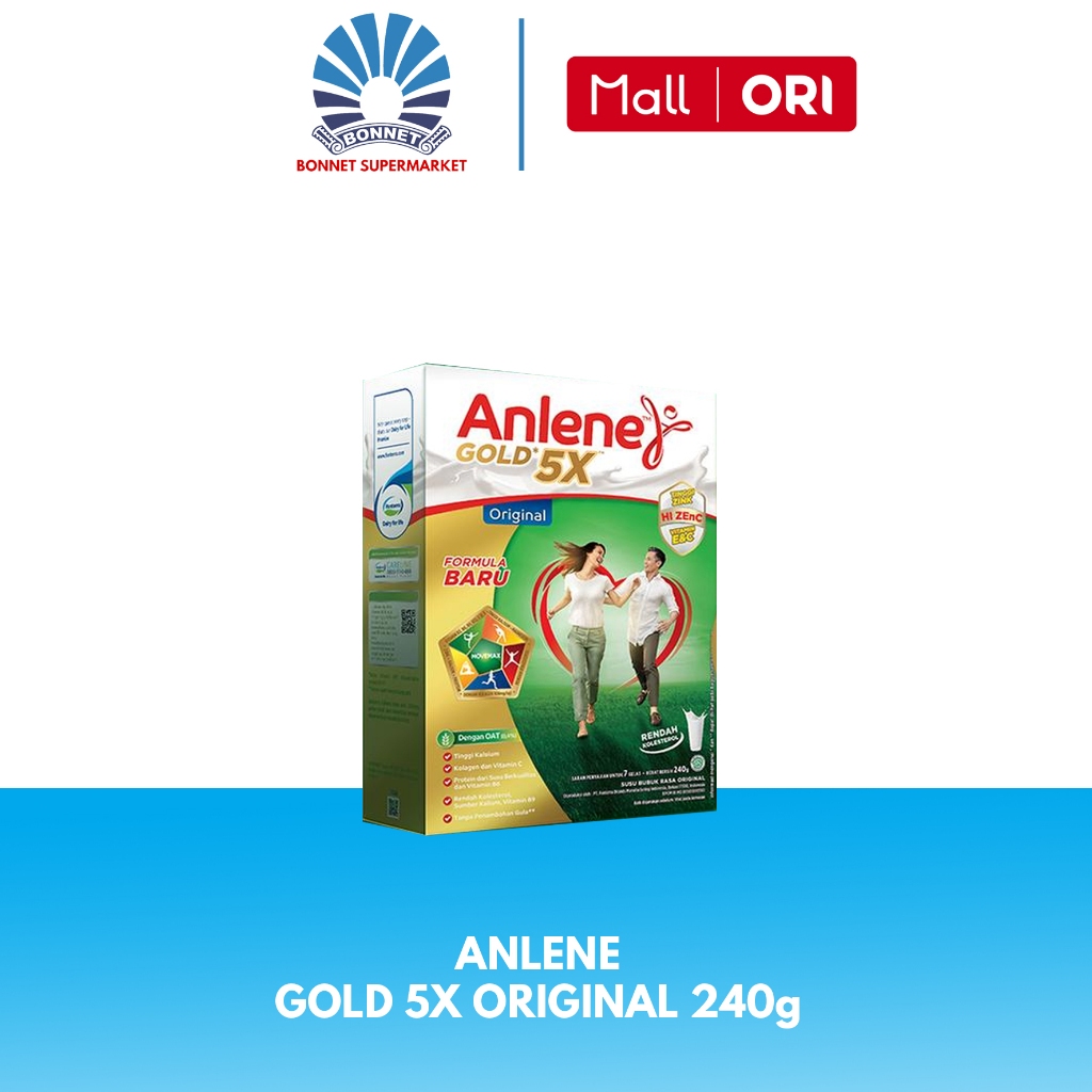 

Anlene Gold 5X Original 240g 9415007006824