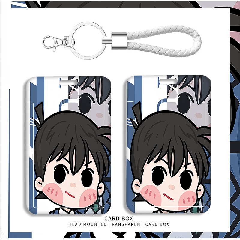 

Detective Conan cover Kardus KTP Motif karakter Anime, Tempat Kartu Photo Card,id card holder, Desain Kawaii Gaya Jepang untuk Fans Kollektor