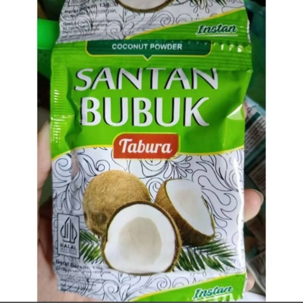 Santan bubuk tabura/ santan bubuk/ Santan tabura renceng  isi 10 saset