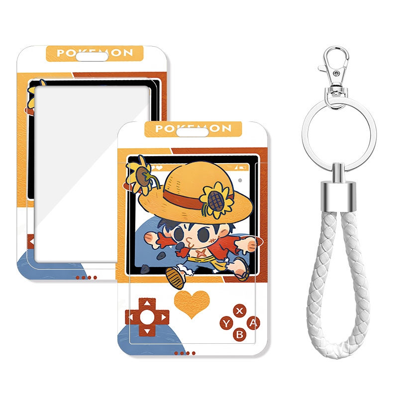 

One Piece Chib cover Kardus KTP Motif karakter Anime, Tempat Kartu Photo Card,id card holder, Desain Kawaii Gaya Jepang untuk Fans Kollektor