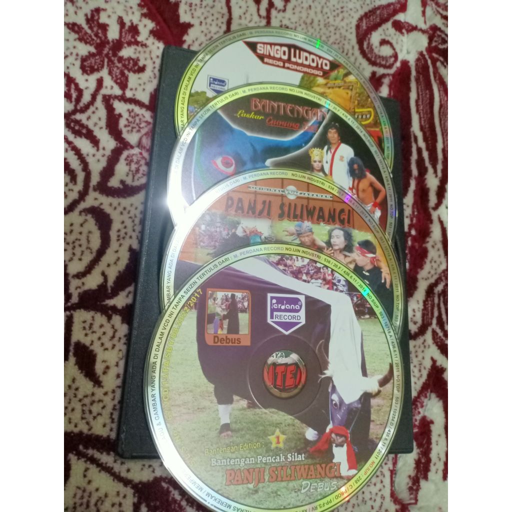 VCD BANTENGAN 3 MACEM+ REOG TANPA COFER BONUS BOX