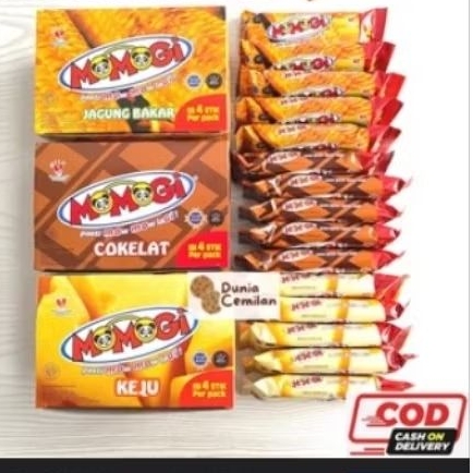 

MURAH MOMOGI WAFER 1box isi 20pcs all varian