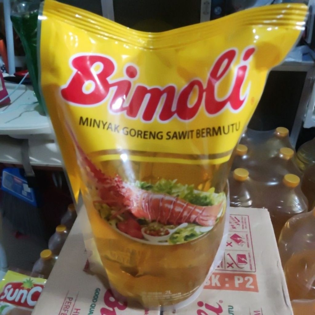 

minyak goreng BIMOLI 2liter termurah