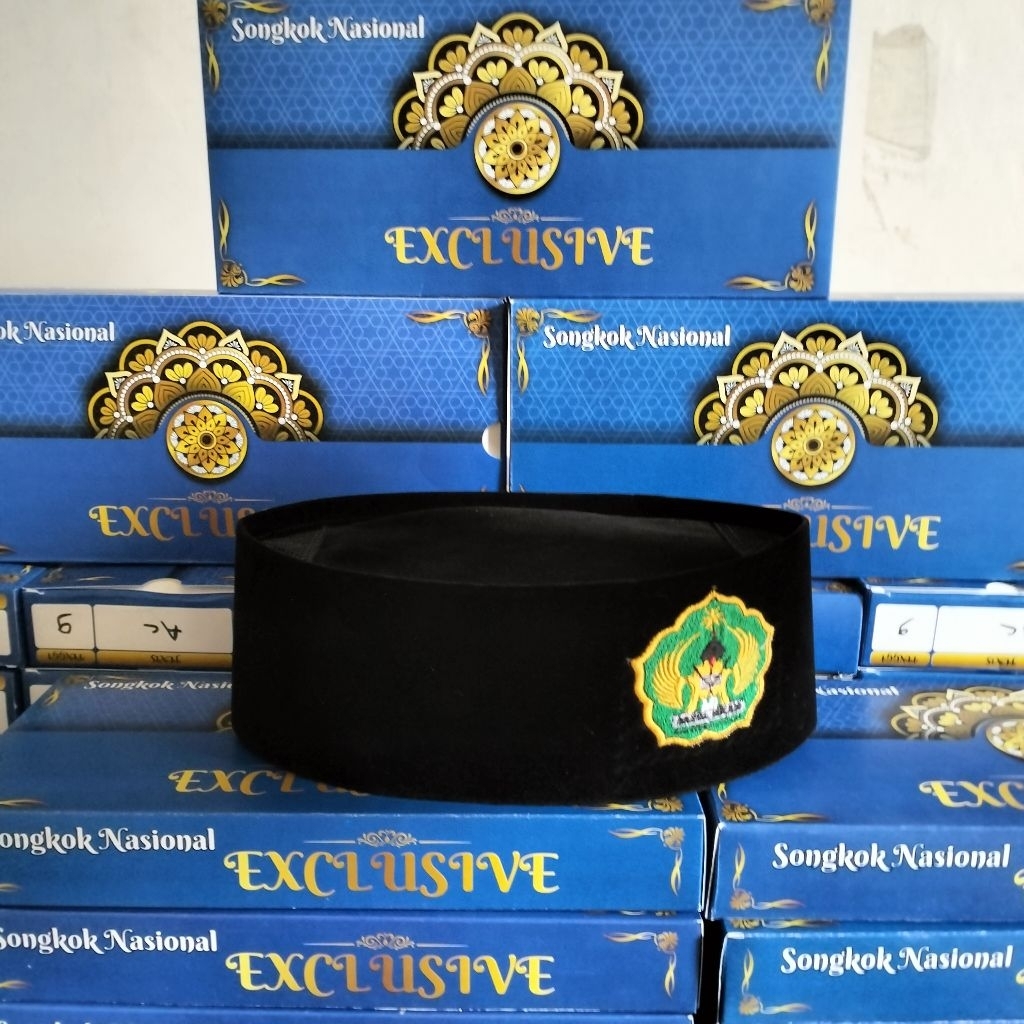 SONGKOK CUSTOM LOGO BORDIR HARGA GROSIR