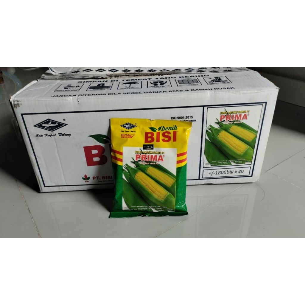 Benih Jagung Manis PRIMA Jagung Manis BISI kemasan pabrik 250 gram
