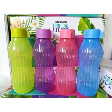 TUPPERWARE Xtreme Aqua 880ml (1 buah) PROMO khusus unt Freezer n Kulkas ORI Botol Freezer