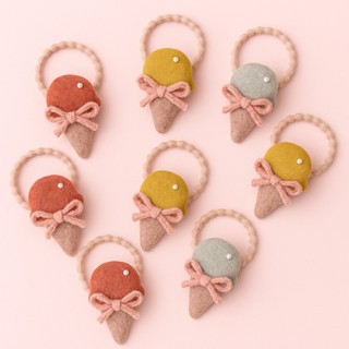 Ikat Rambut ANak Korea Es Krim Handmade (psg) 61040500