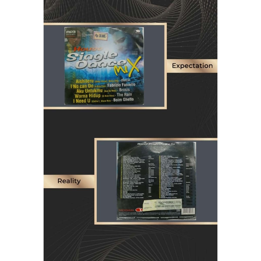 cd audio MP3 singel dance mix