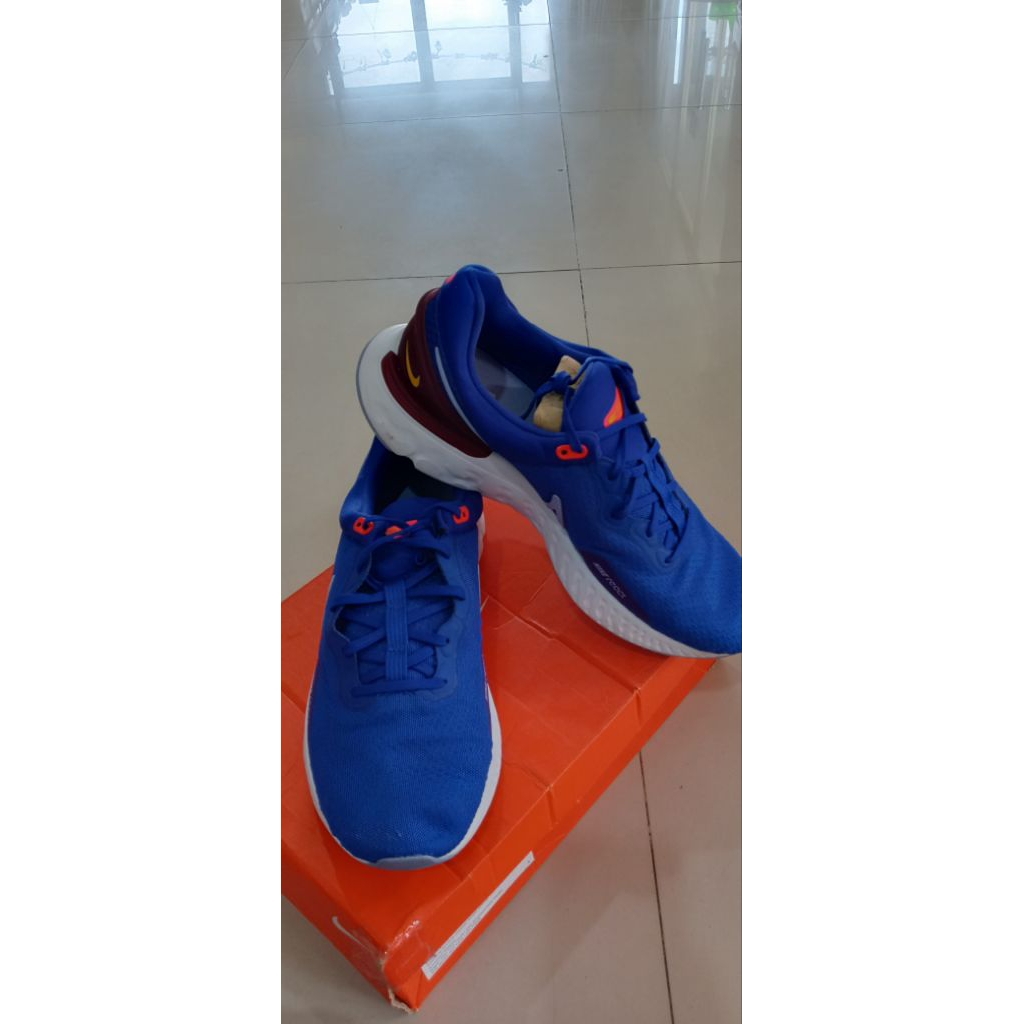 SEPATU NIKE REACT MILER 3 NAVY CONCORT BNIB DD0490 400 ORIGINAL