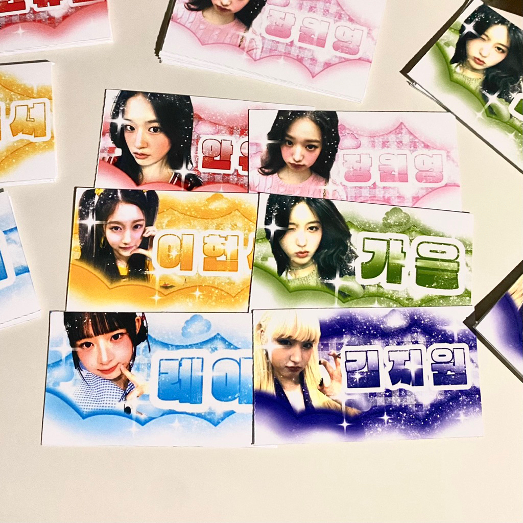 

STIKER NAMA IVE SLOGAN ALA SELLKOR [READ DESK]