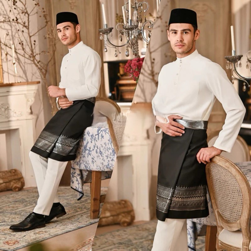 SETELAN BAHAN PREMIUM BAJU MELAYU PRIA DEWASA TOYOBO TELUK BELANGA/BAJU KURUNG MELAYU