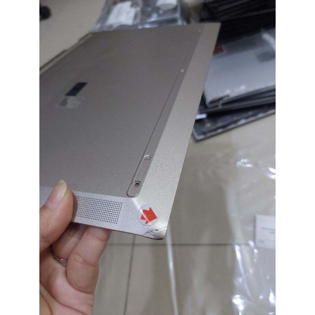 Casing Bawah Laptop Bottom Case Hp Pavilion X360 14-dy0064TU Gold TPN-W146