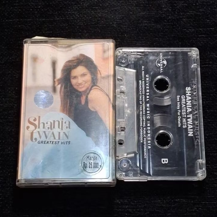 Kaset Shania Twain Greatest Hits