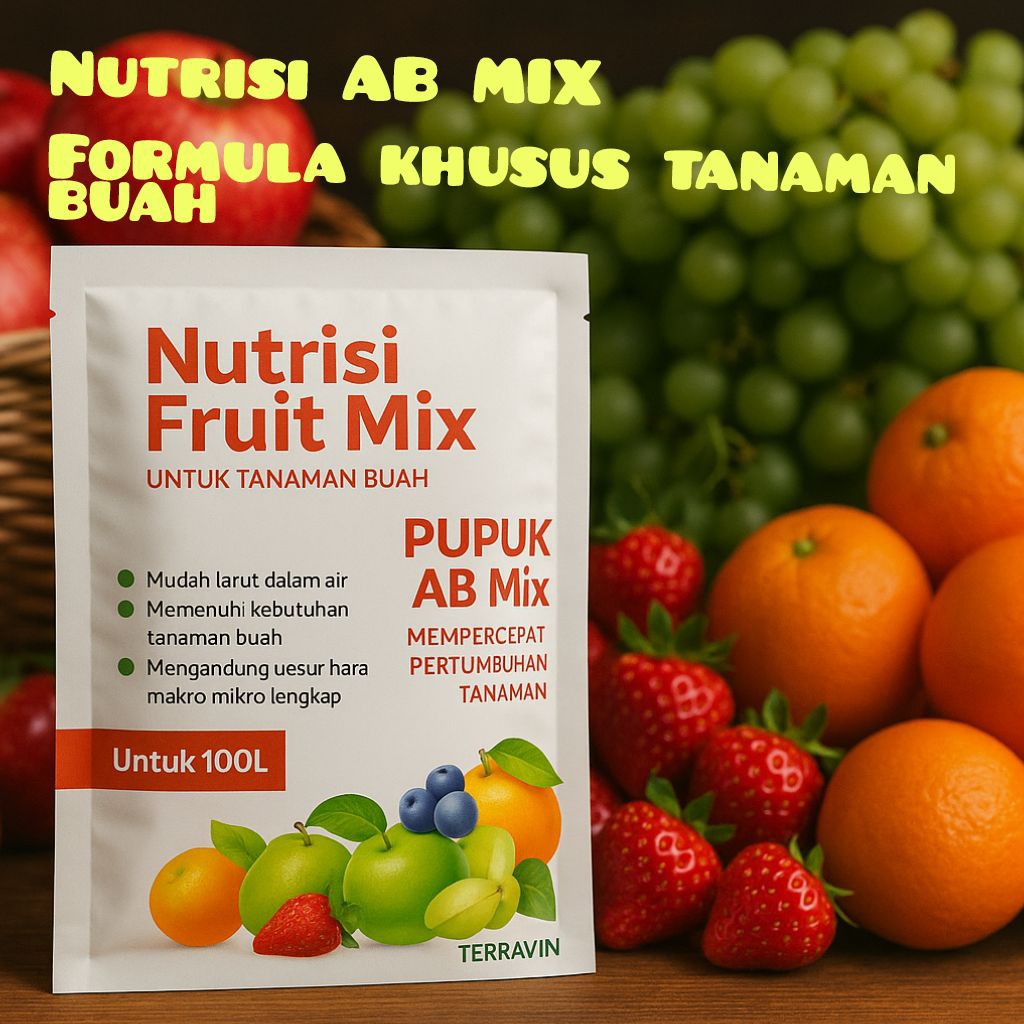 Jivara56 Pupuk Nutrisi Ab Mix Buah / Nurtisi Ab Mix Tanaman Buah