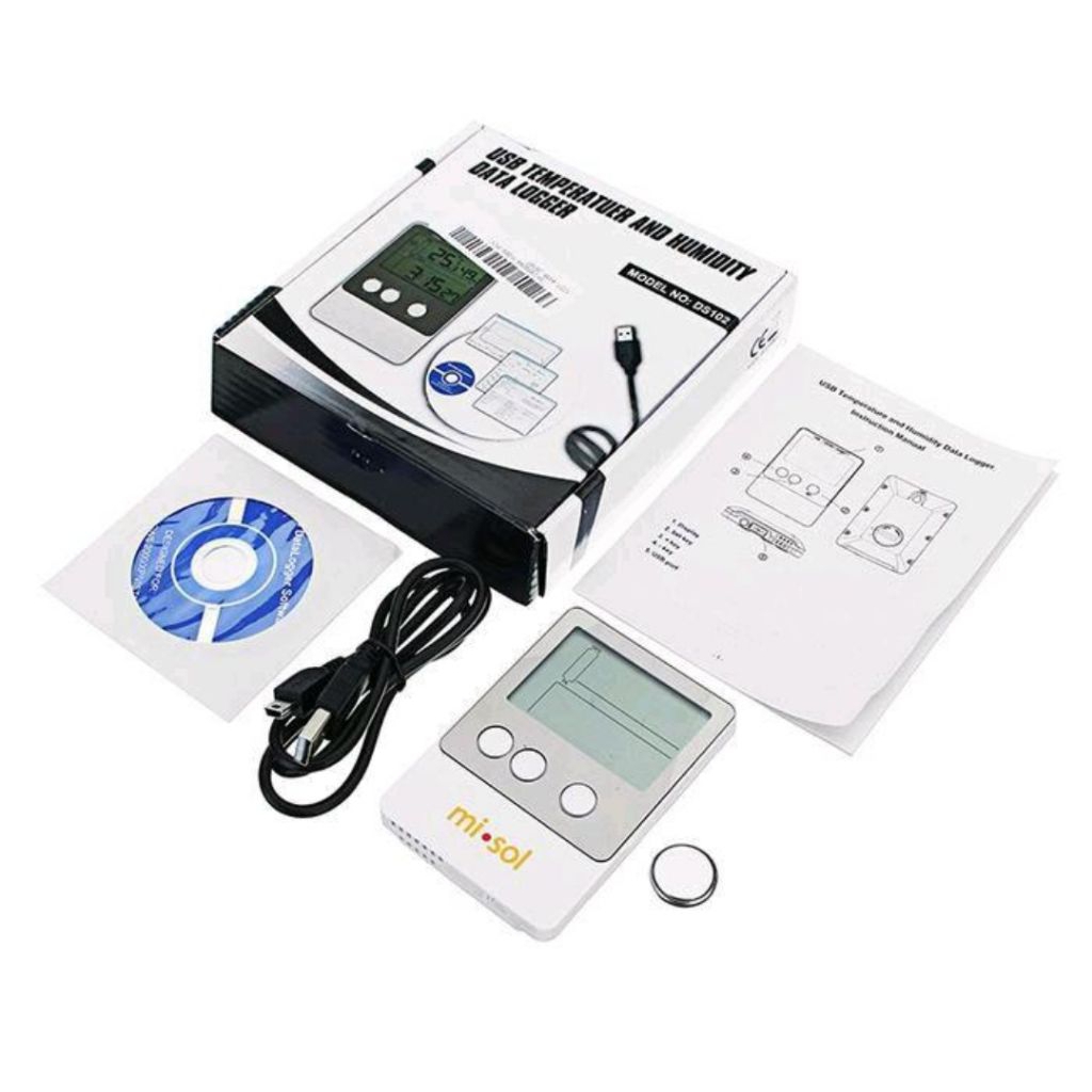 Misole Data Logger Thermo hygrometer