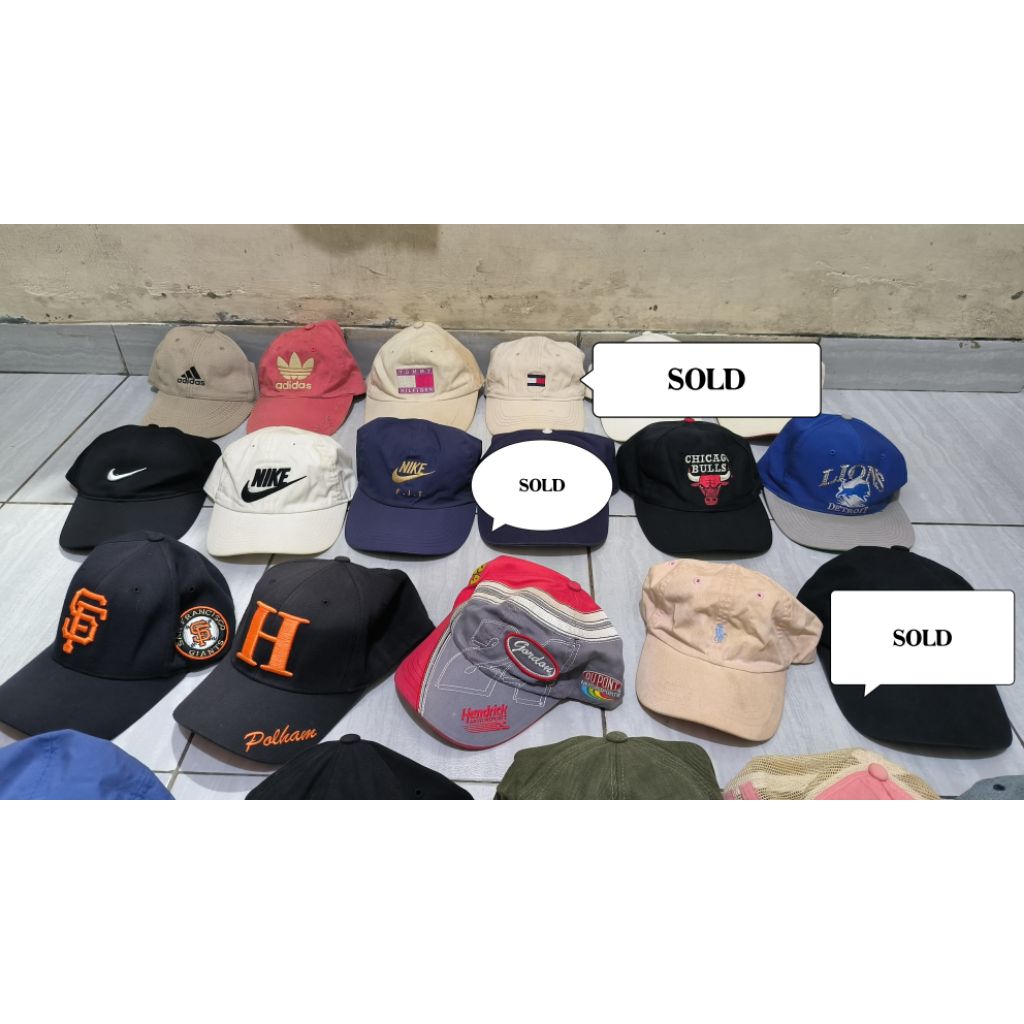 Borongan Topi Brand