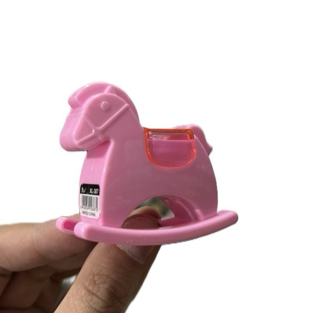 

(Pcs) Rautan Pensil / Orotan Pecil Sharpner manual bentuk Kuda lucu XL-387