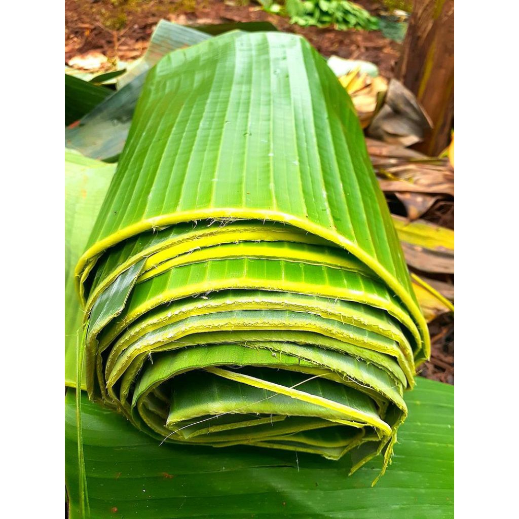 

daun pisang per gulung 10 helai
