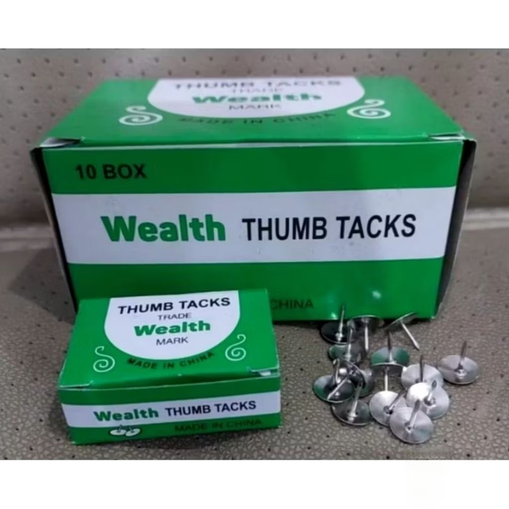 

Paku Payung Kecil | Paku Pines Kecil | Thumb Tacks Push