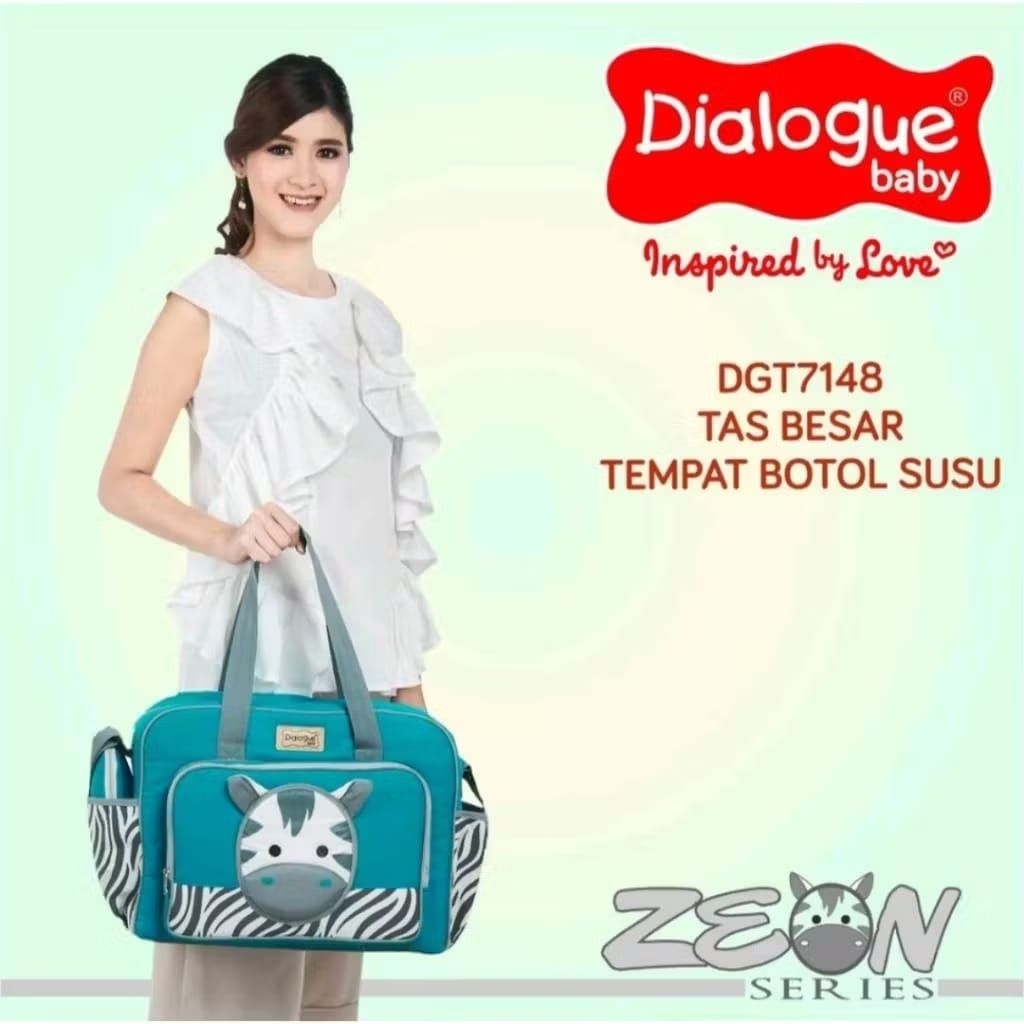 Dialogue Baby Tas Bayi Besar+ Tempat Botol Susu Zeon Series DGT 7148