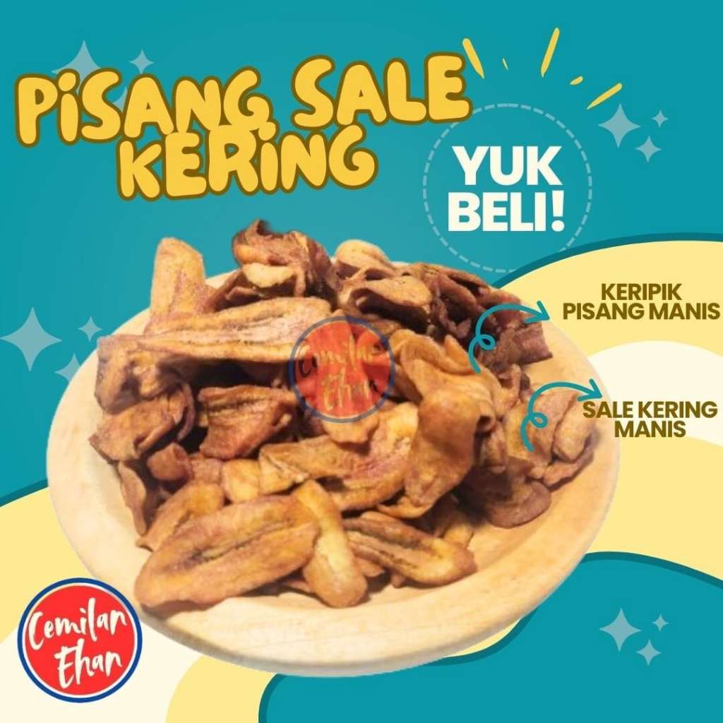 

Keripik Pisang - 1kg Sale Kering Sale Coklat