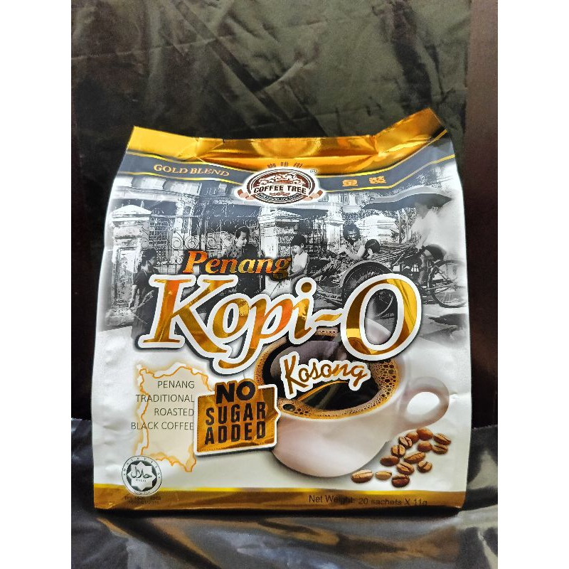 

[oddsolshop] pekanbaru/20 Saset Penang Kopi O KopiO Kosong No Sugar Added Tanpa Gula Tambahan Hitam