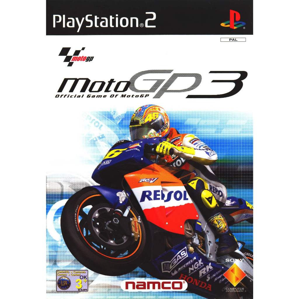 KASET PS2 MOTOGP 3