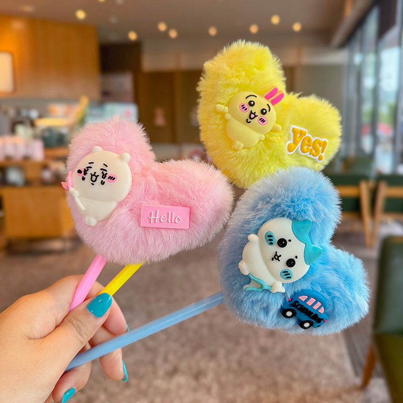 

PULPEN PENA AESTHETIC MOTIF CIIKAWA BAHAN BULU IMPORT PREMIUM