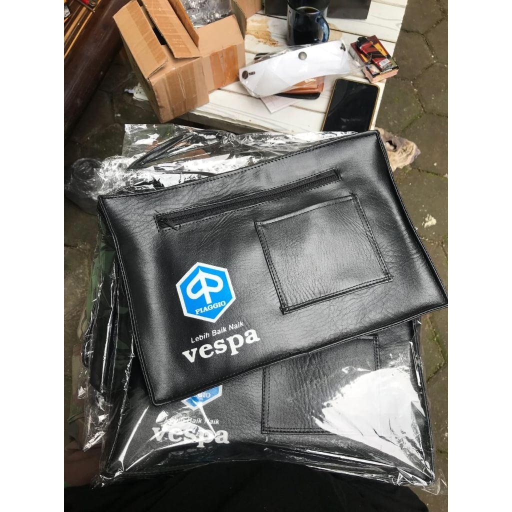 DOMPET TOOLBAG TOOLKIT SURAT BPKB VESPA SUPER SPRINT PX EXCEL