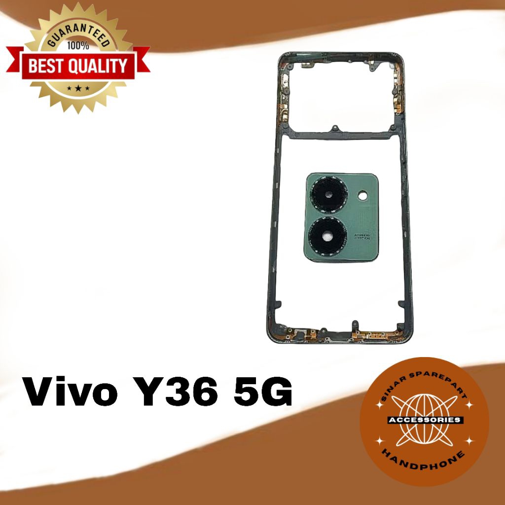BEZZEL BAZEL BEZEL TUTUP MESIN VIVO Y36 5G NEW