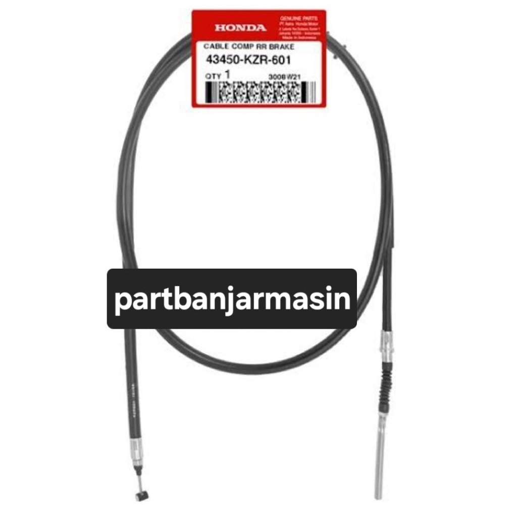 43450KZR601 KABEL REM KZR KABEL REM VARIO 125 OLD KABEL REM BELAKANG VARIO 125 OLD KABEL REM BELAKAN