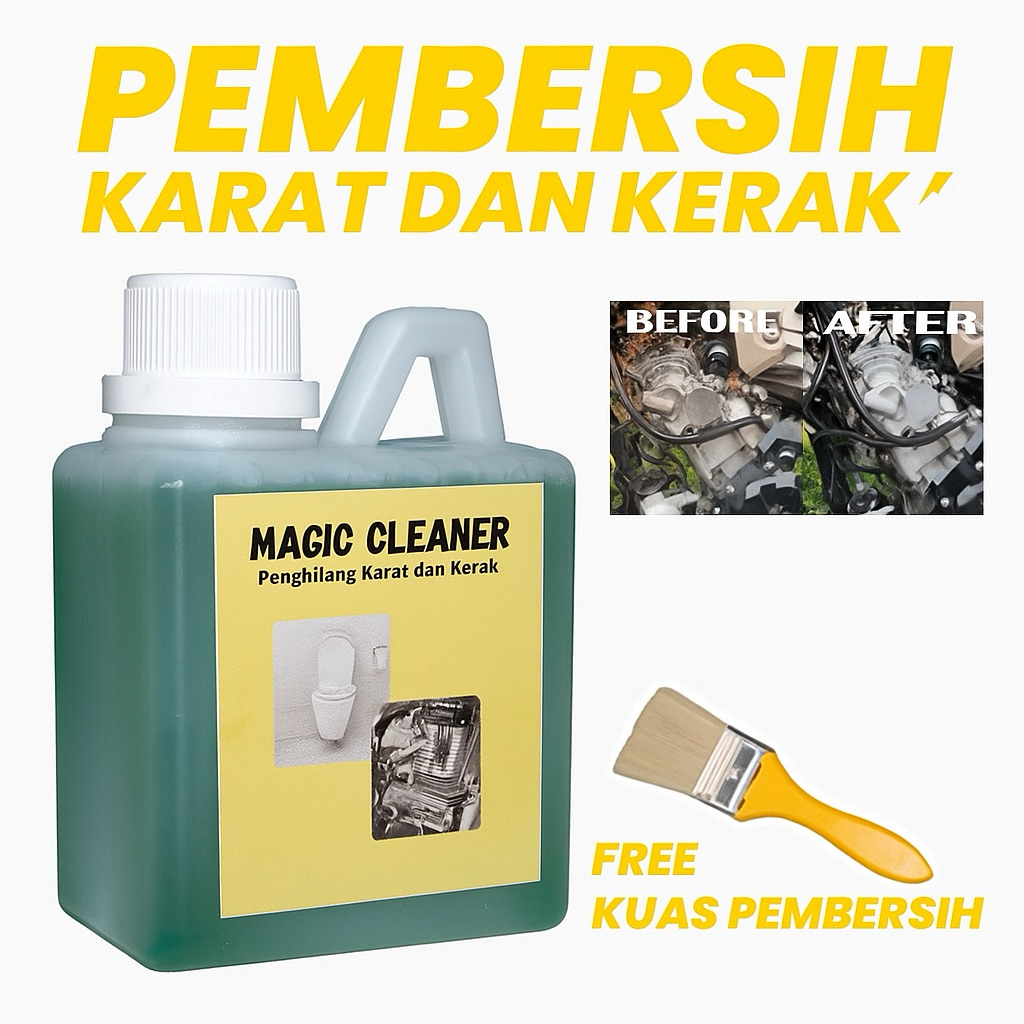 Pembersih Mesin Motor 500 ml Magic Cleaner