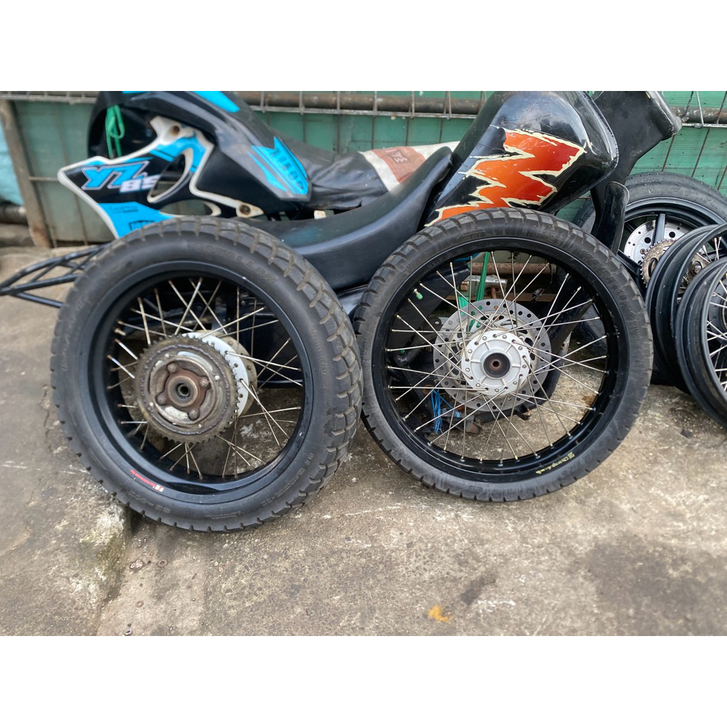 velg set ban piringan gear tromol gl mp ban swallow 17 cocok untuk custom