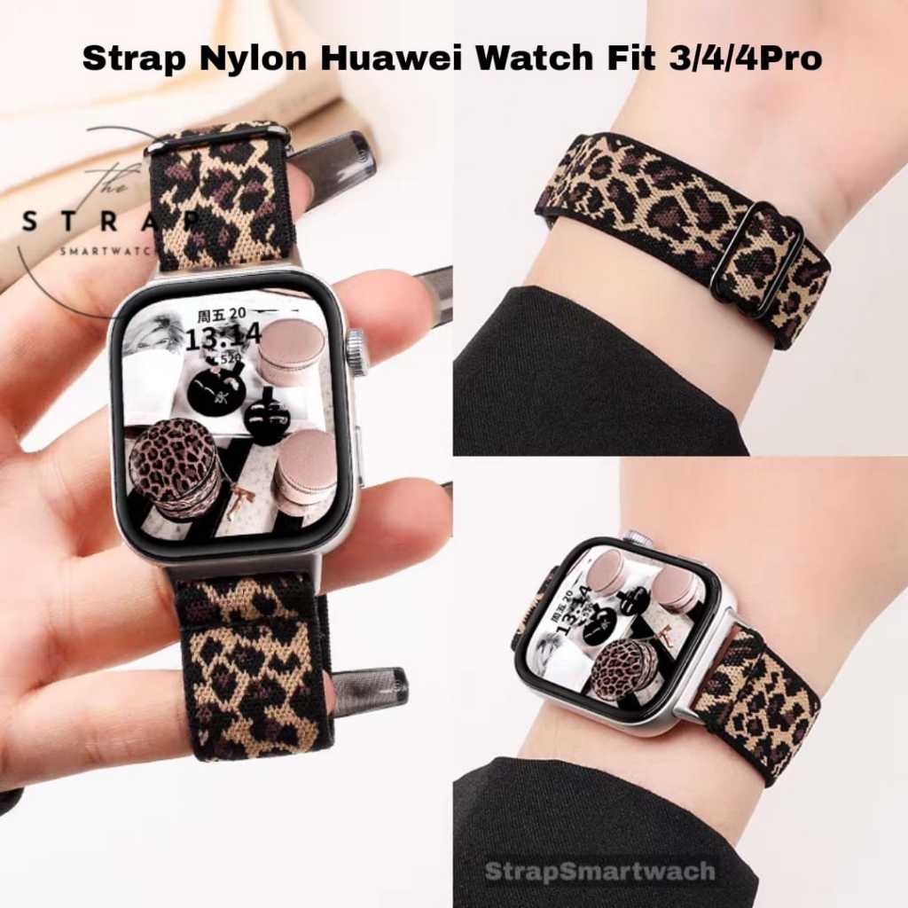 Strap Huawei Watch Fit 5 / 5 Pro / 4 / 4 Pro / 3 Elastic Nylon Strap Huawei Fit 5 / Fit 5 Pro
