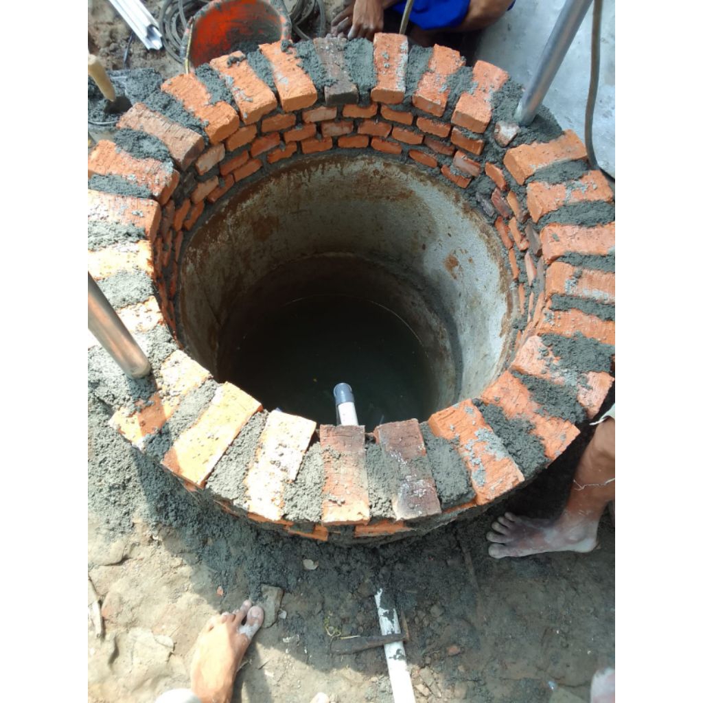 pembuatan sumur galih lubang resapan pembuangan air dll