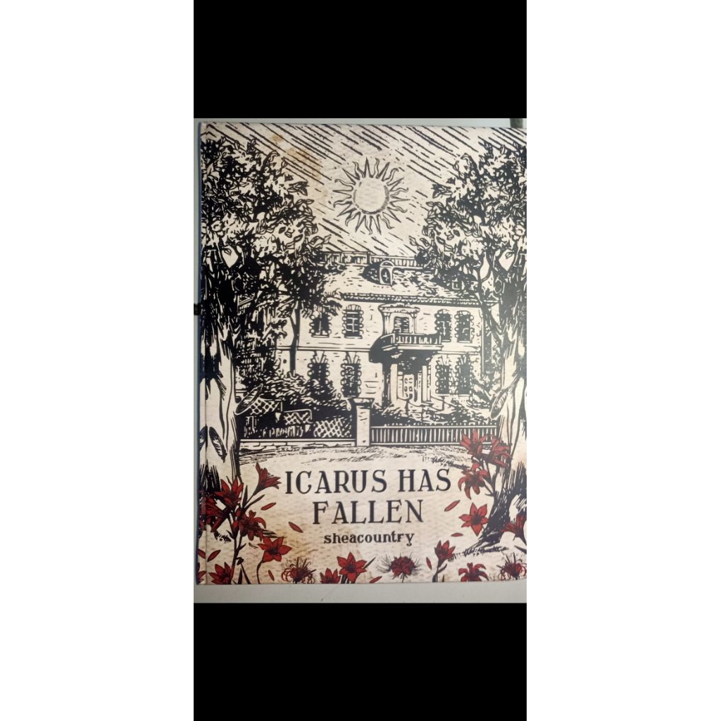 Preloved novel Icarus Has Fallen HC (buka segel)