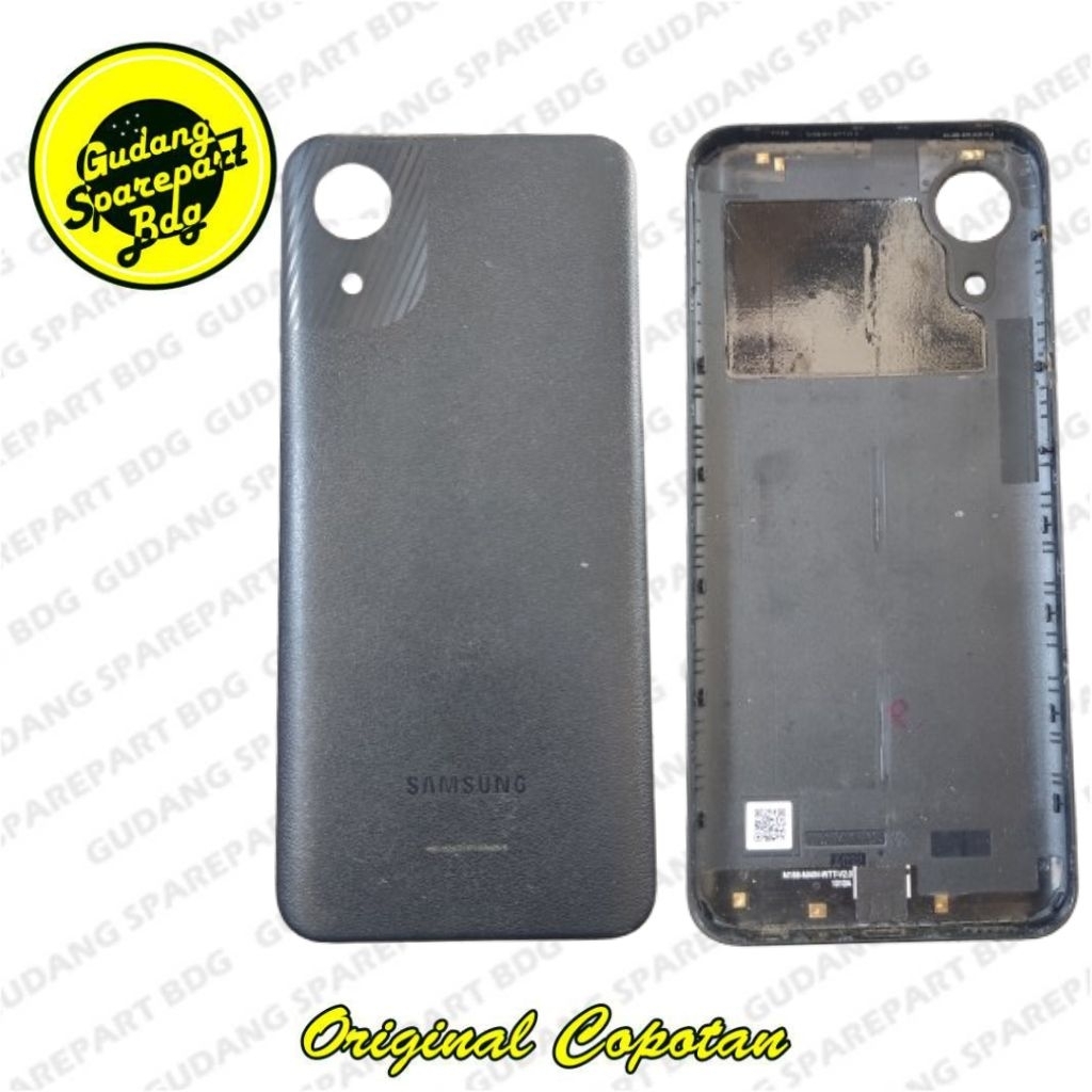 Backdoor Tutup Belakang Samsung Galaxy A03 Core Second Copotan