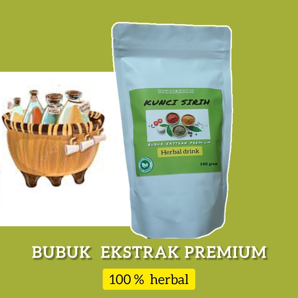 

KUNCI SIRIH / bubuk ekstrak 100 gram