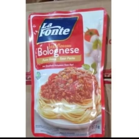 

La Fonte Bolognese 315gr Saus Pasta