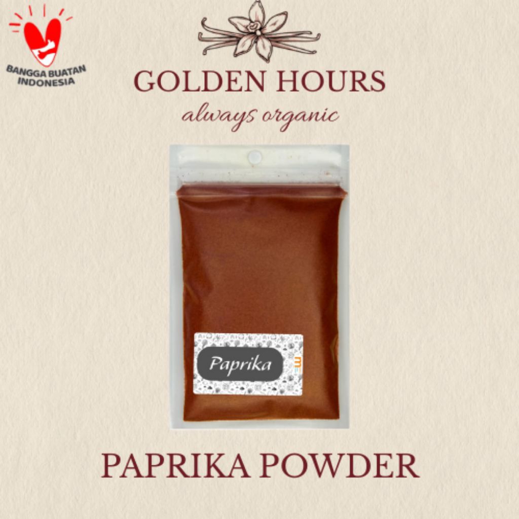 

Paprika Bubuk/Powder Premium – 100% Alami