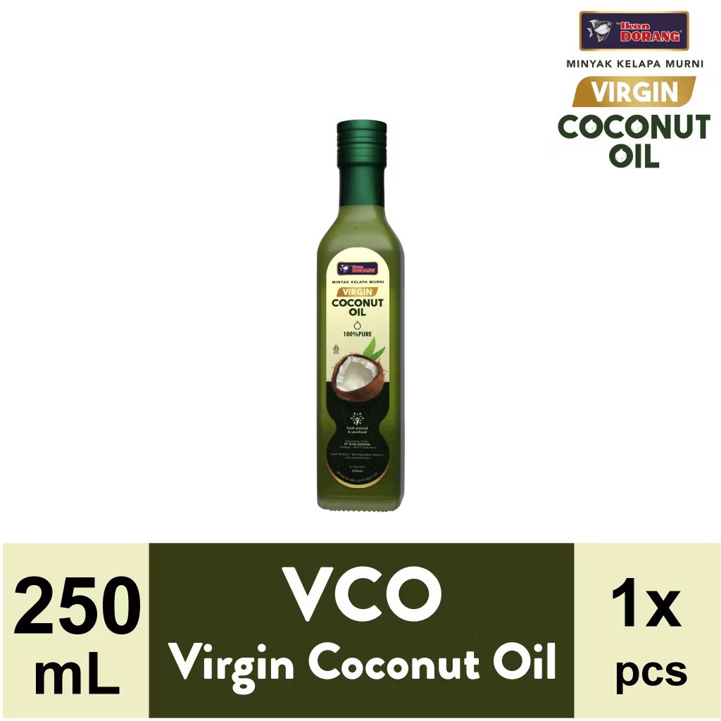 

Ikan Dorang - Virgin Coconut Oil (VCO) 250 mL - Minyak Kelapa Murni