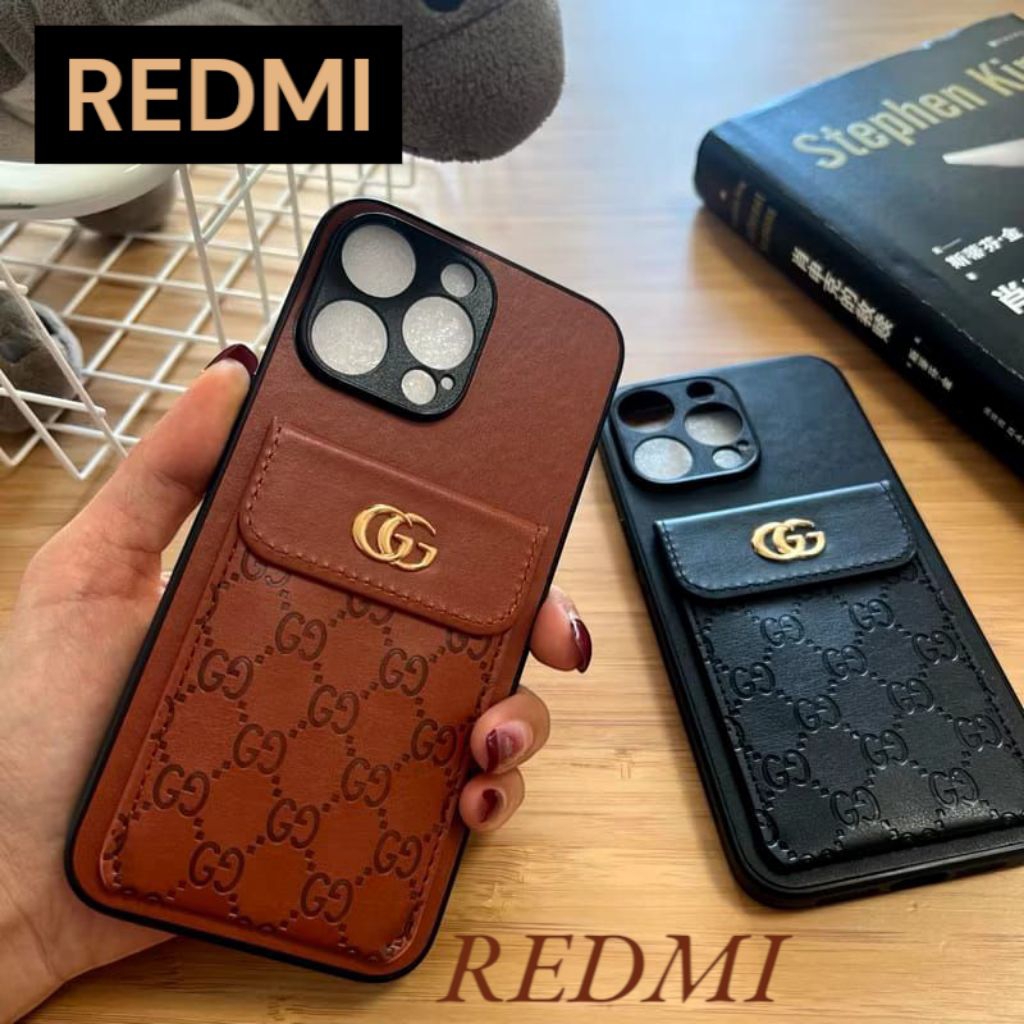 Case Leather kuli High Class Premium Slot Cart ATM For READMI  14C/A3/9A/9C/12 4G/12C/11A/13C/Note 9