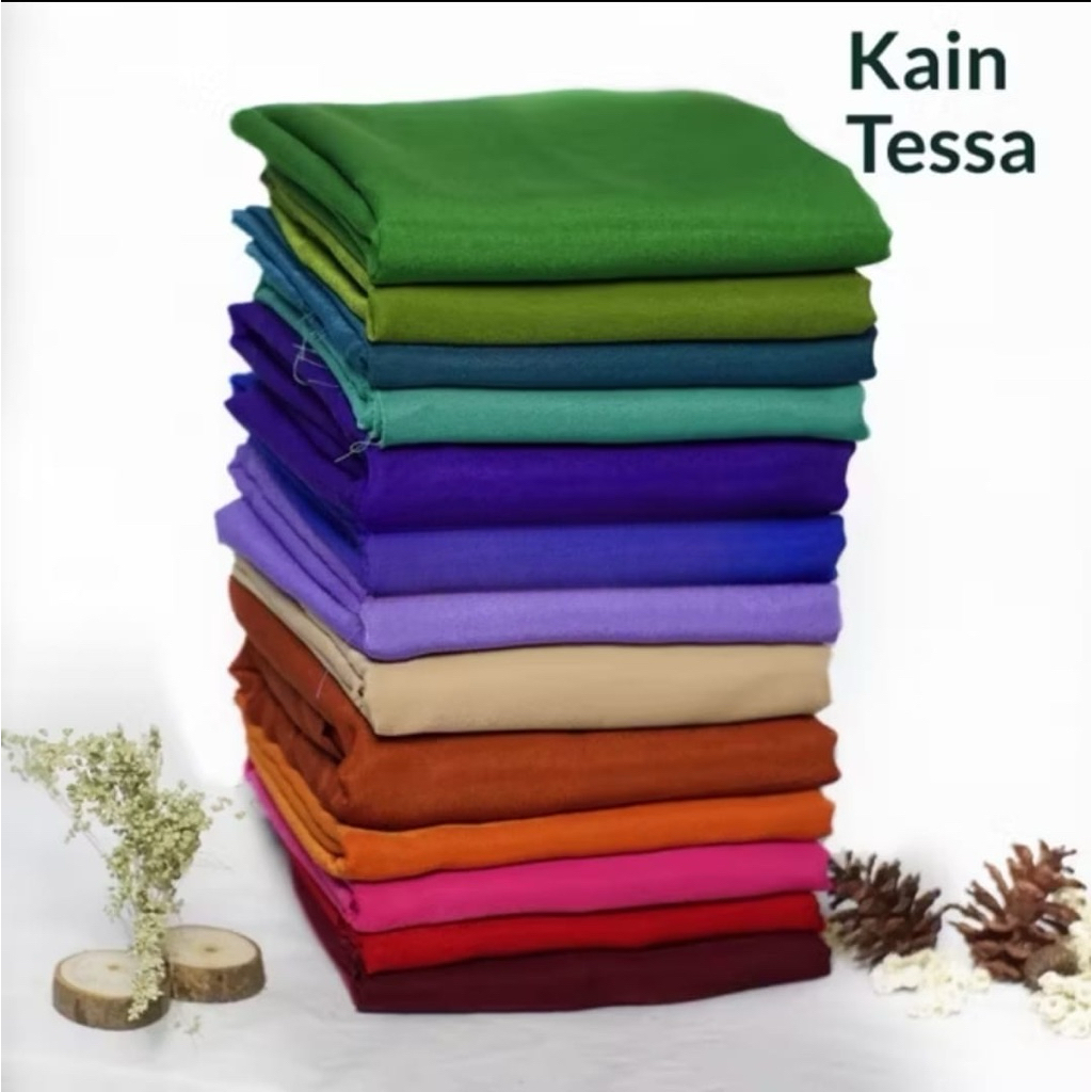 [istanatekstil] Kain Tessa Polos Bahan Seragam Sekolah