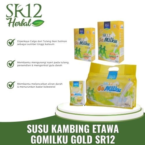 

SR12 SUSU ETAWA SUSU KAMBING ETAWA SR12 UNTUK NYERI TULANG | KAKI LUMPUH | KEMASAN SACHET