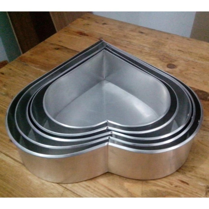 Cetakan Loyang Love Set 5 pcs / Loyang / bolu love / hati